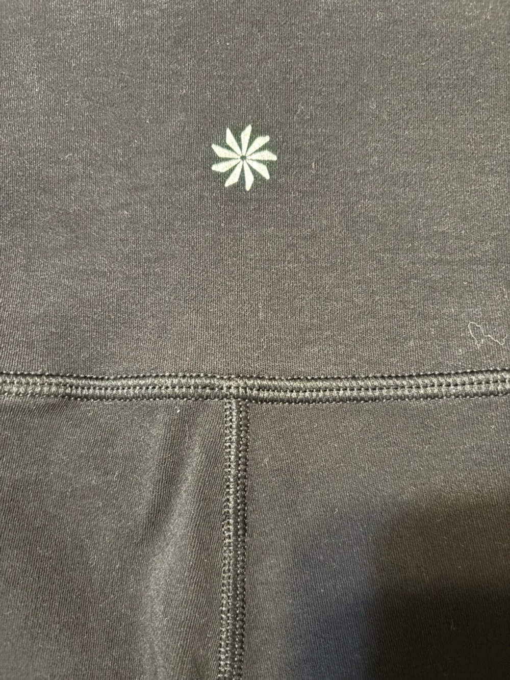 Athleta Black High-Rise Bike Shorts - Picture 2 of 5